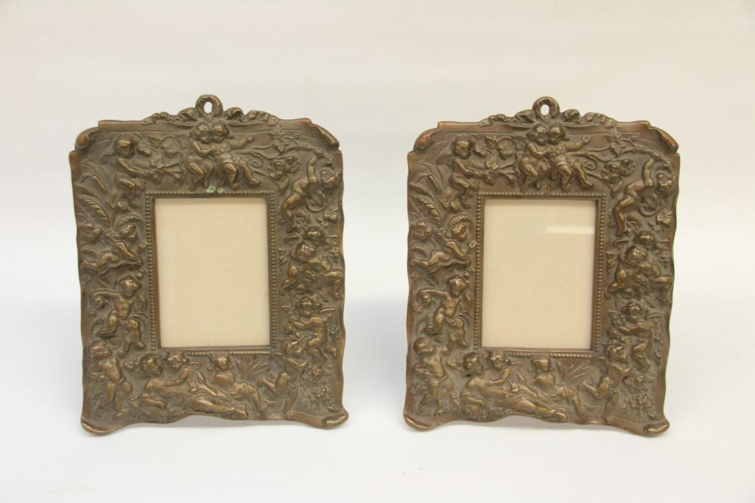PAIR OF BRONZE FRAMES (1 of 2)