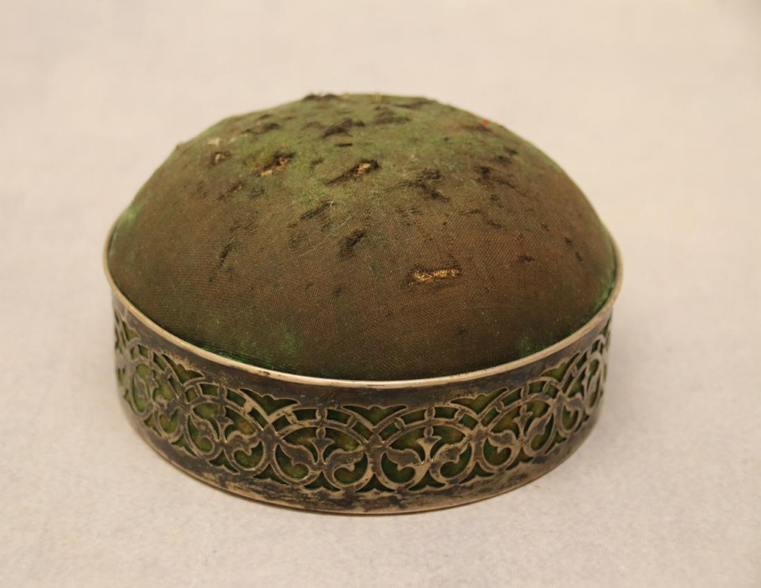 STERLING PIN CUSHION (1 of 2)