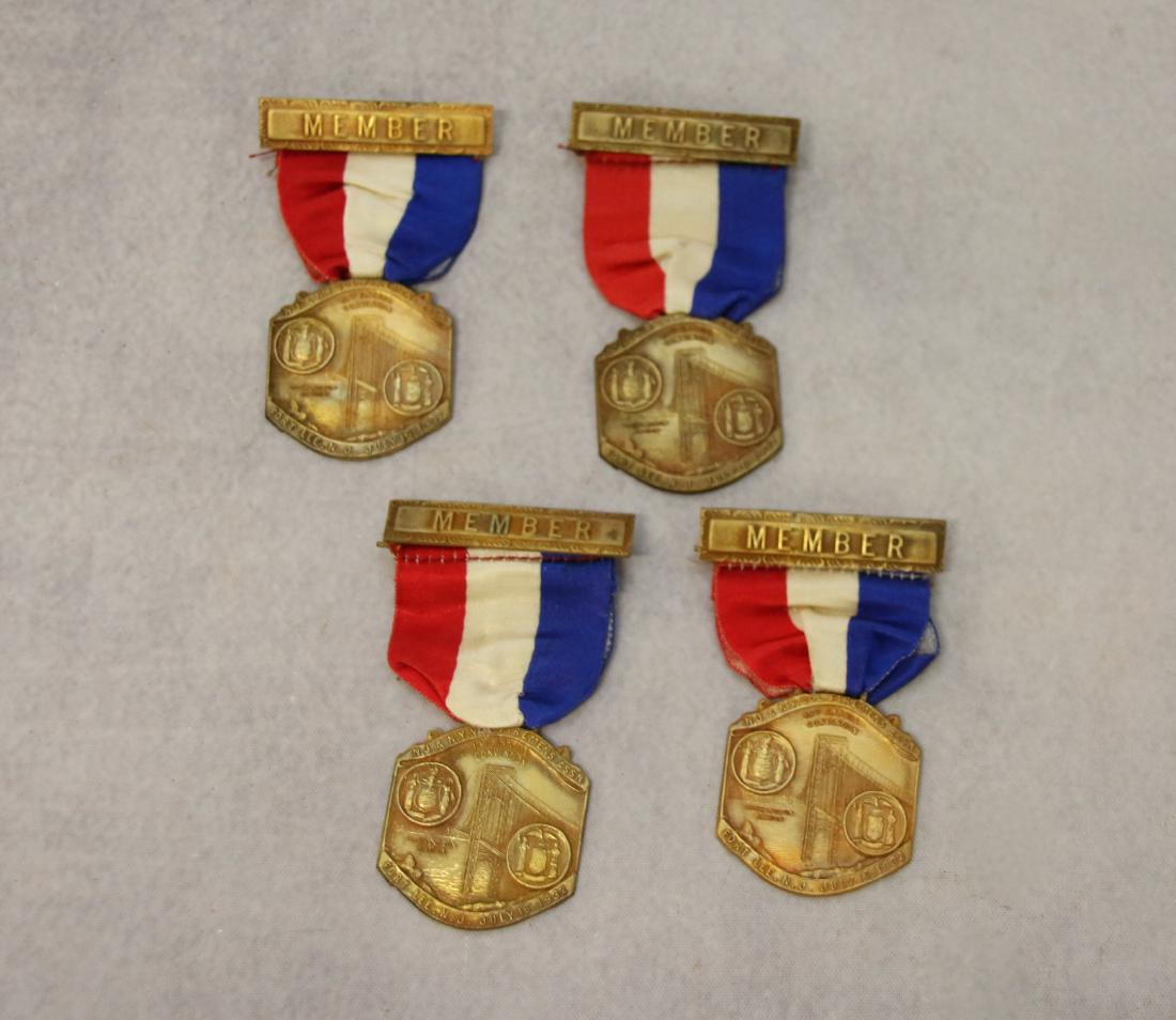 4 BERGEN COUNTY MEDALS (1 of 2)