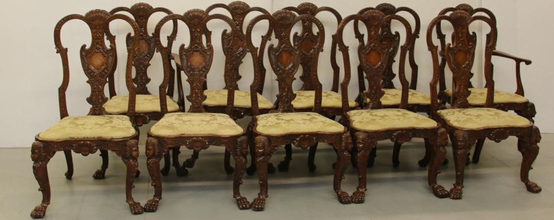 MAHOGANY DINING ROOM CHAIRS (1 of 7)
