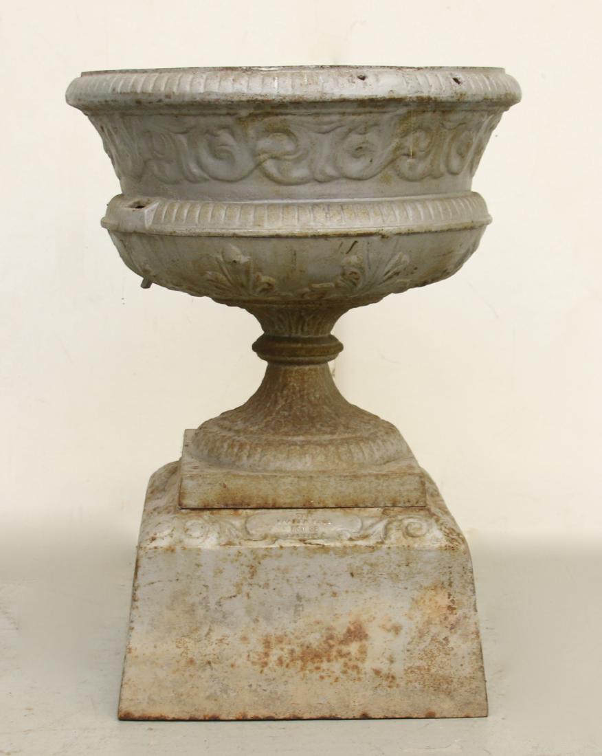 CAST IRON URN (1 of 3)