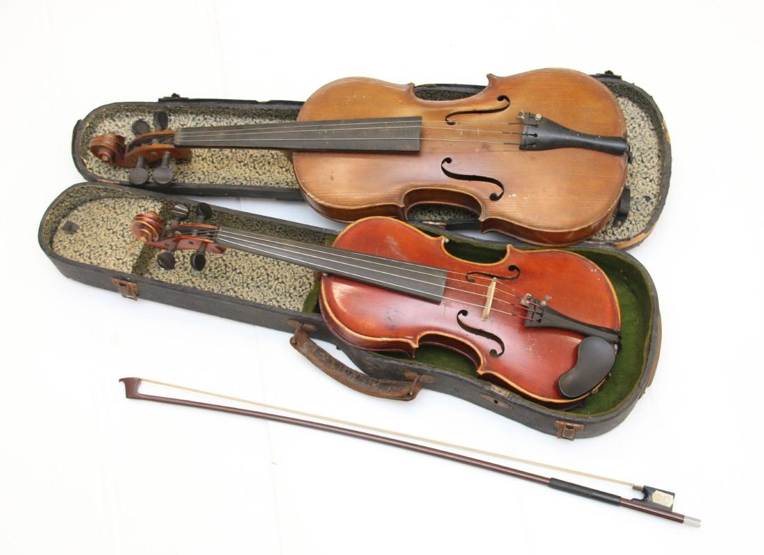 PAIR OF VIOLINS (1 of 2)
