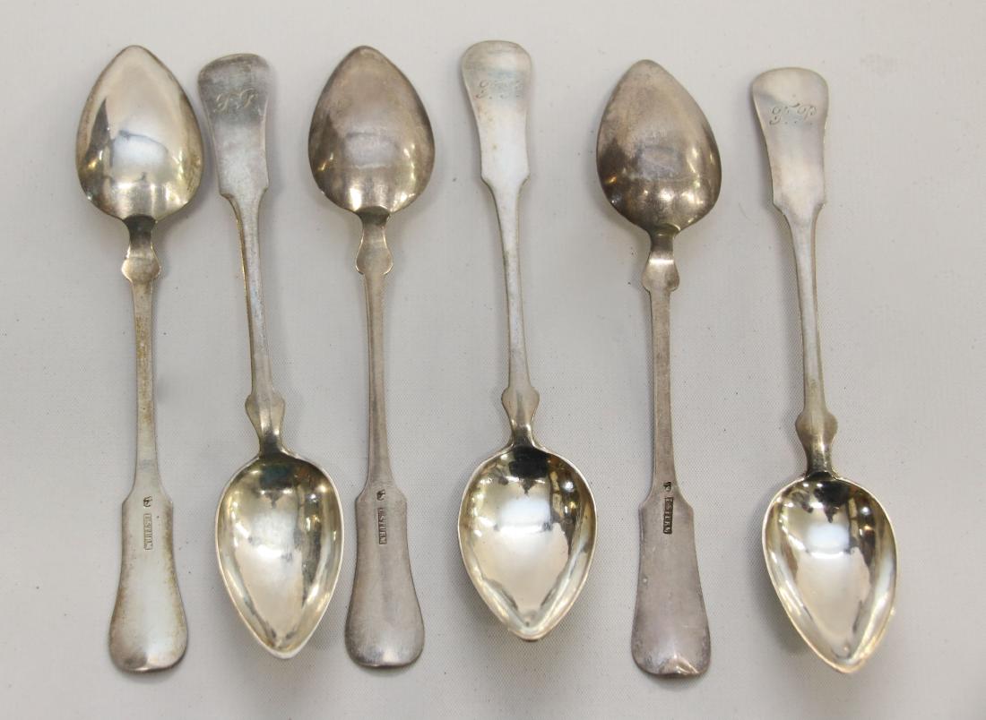 LOT OF COIN SILVER SPOONS (1 of 4)
