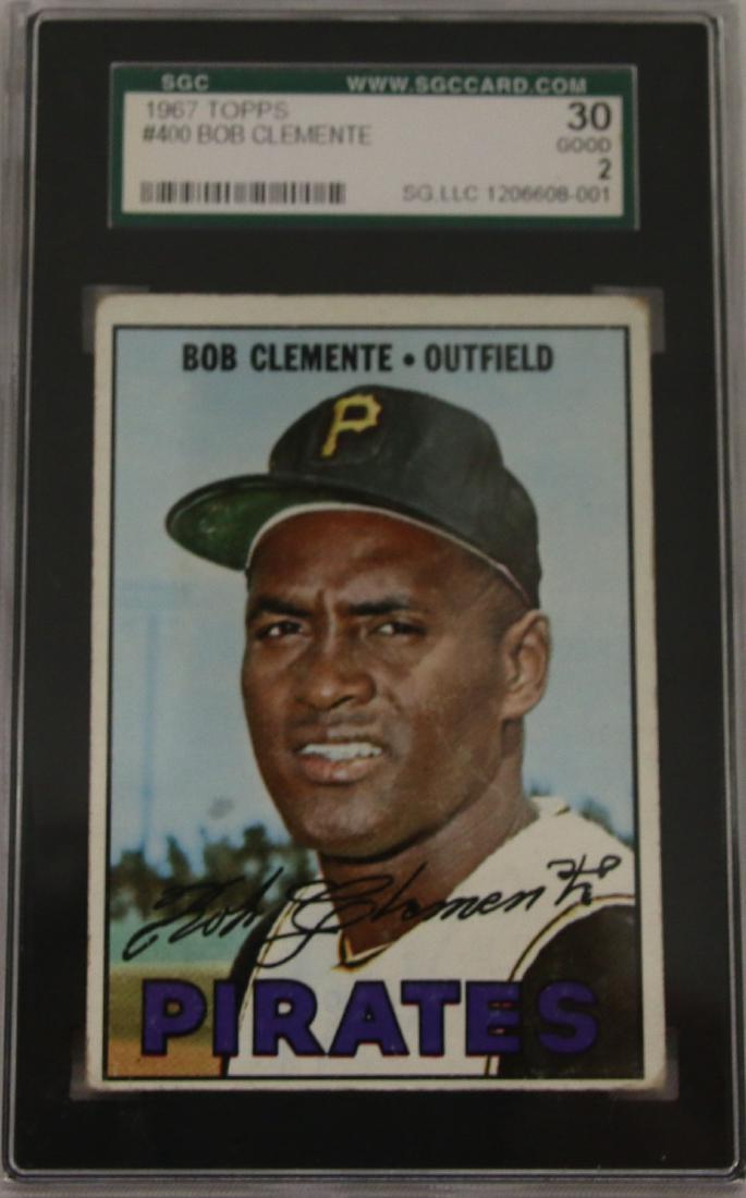 1967 TOPPS #400 BOB CLEMENTE (1 of 3)