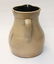 BLUE DECORATED STONEWARE MILK PITCHER - 4