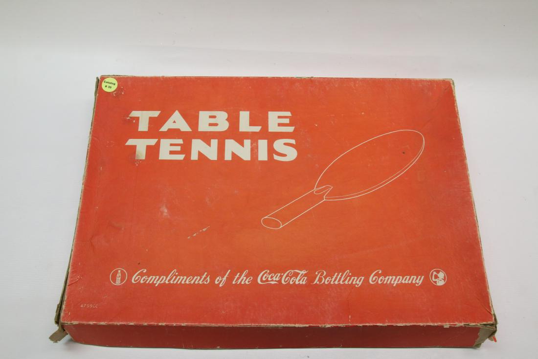 VINTAGE ADV. TABLE TENNIS GAME SET (1 of 2)