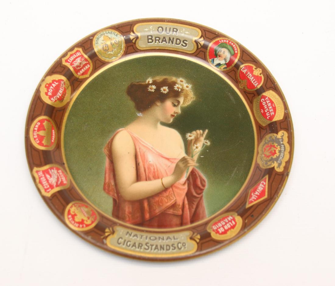 VINTAGE ADVERTISING TIP TRAY (1 of 2)