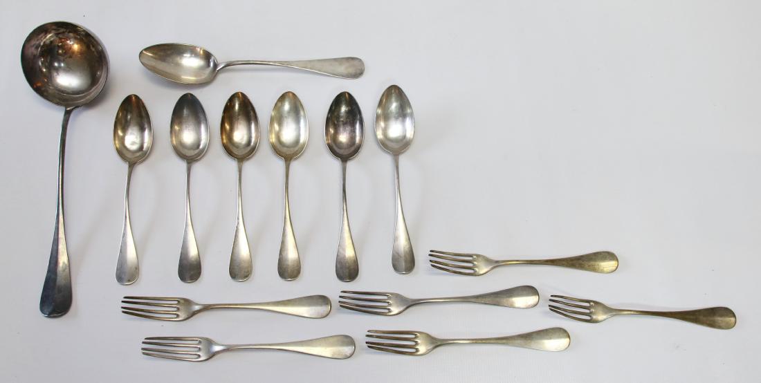 SILVER FLATWARE SET (1 of 3)