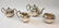 STERLING SILVER TEA SET - 2