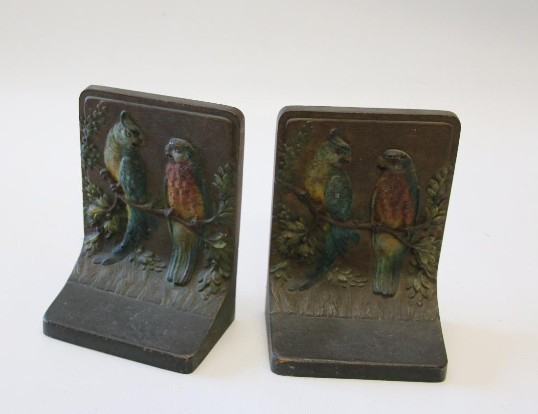 PR. OF BRASS BOOKENDS (1 of 4)