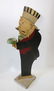 FOLK ART ASHTRAY HOLDER - 2