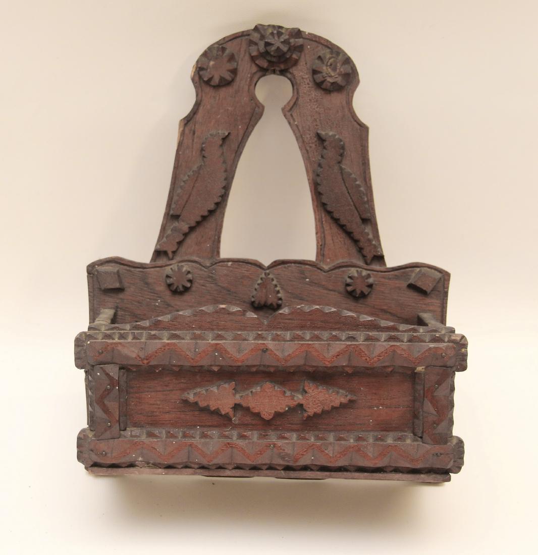 TRAMP ART WALL BOX (1 of 4)