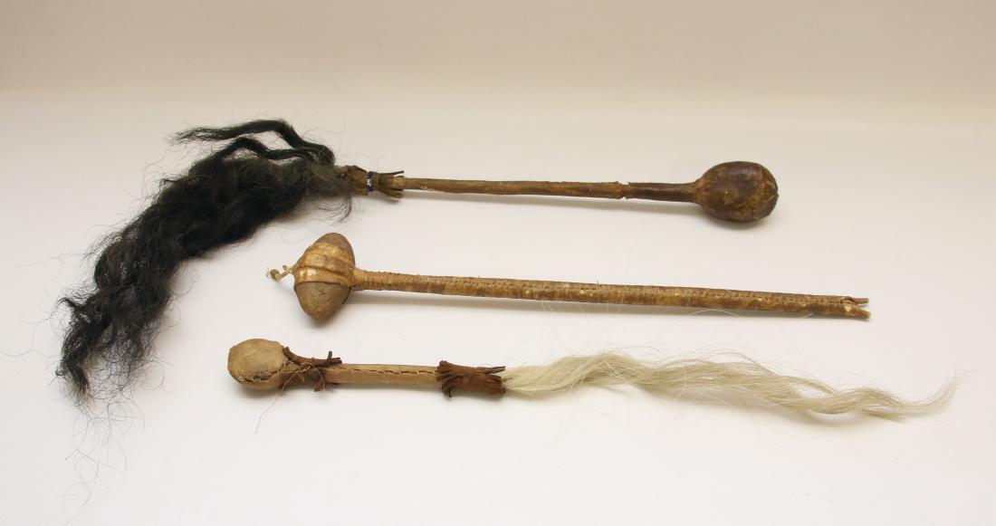 GROUP OF EARLY NATIVE AMERICAN CLUBS (1 of 7)