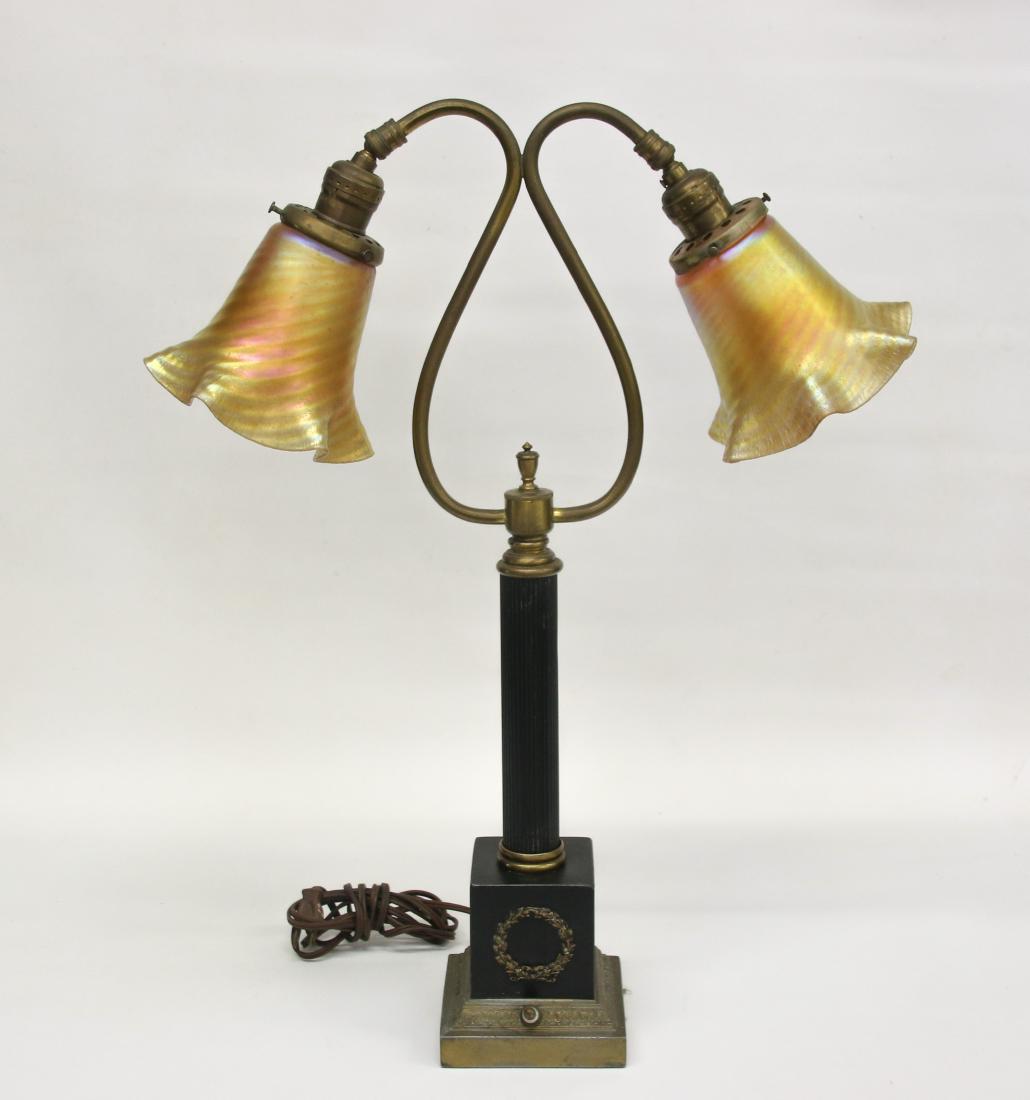 FRENCH REGENCY STYLE TABLE LIGHT (1 of 5)