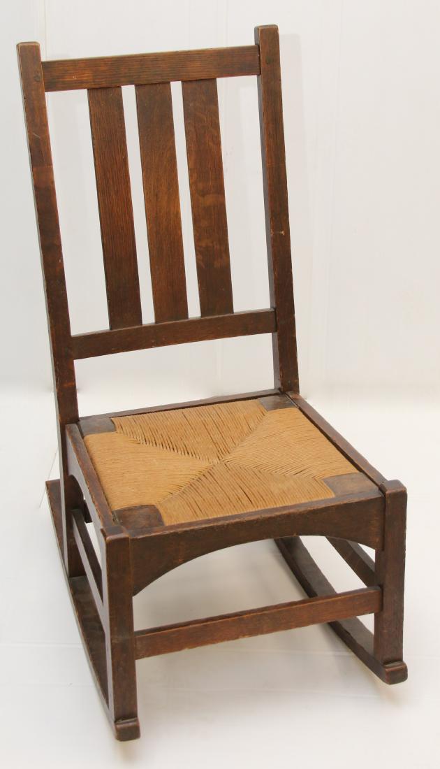 MISSION OAK ROCKER (1 of 3)