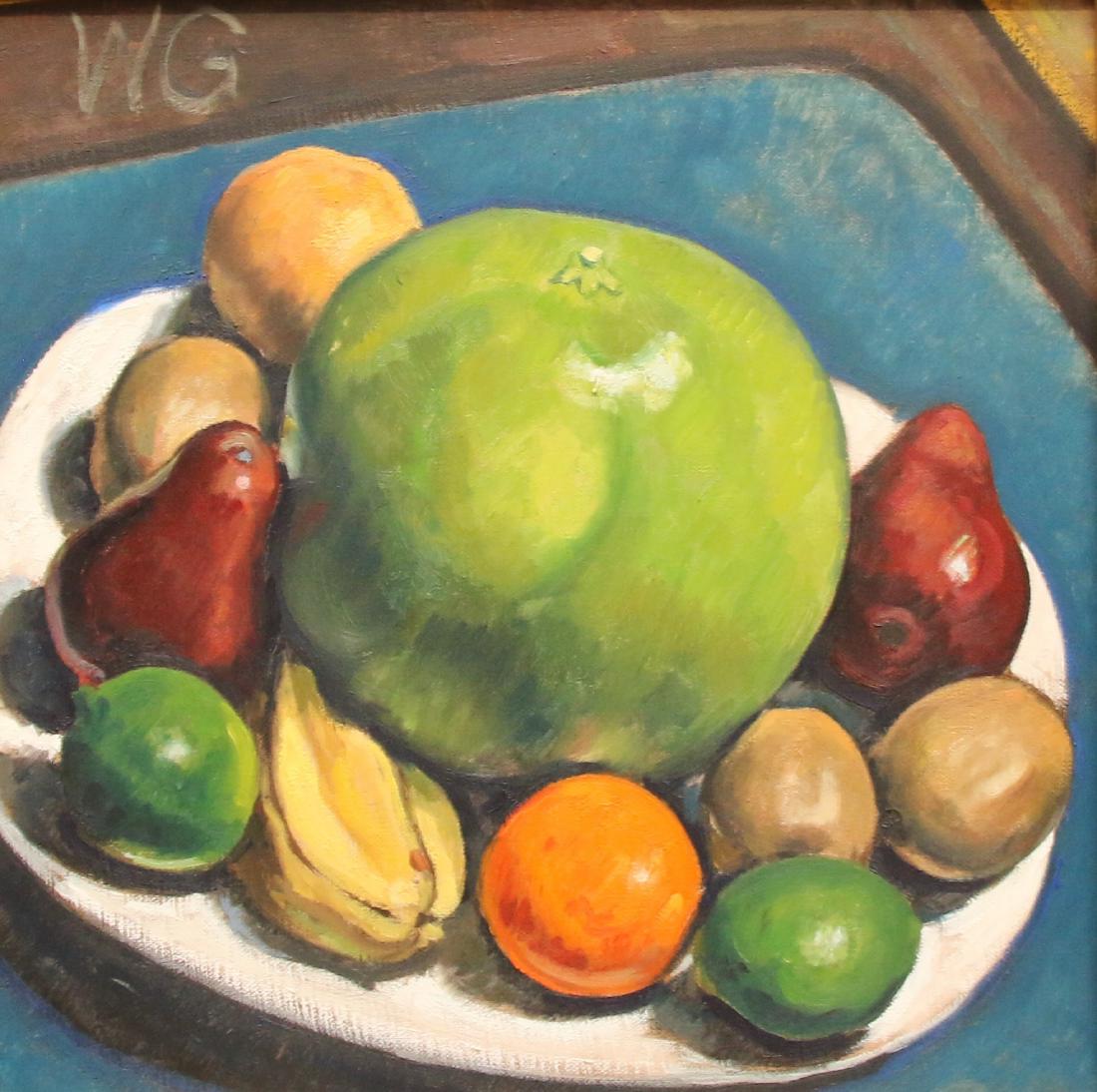 WILLIAM GOTHARD OIL ON CANVAS (1 of 2)