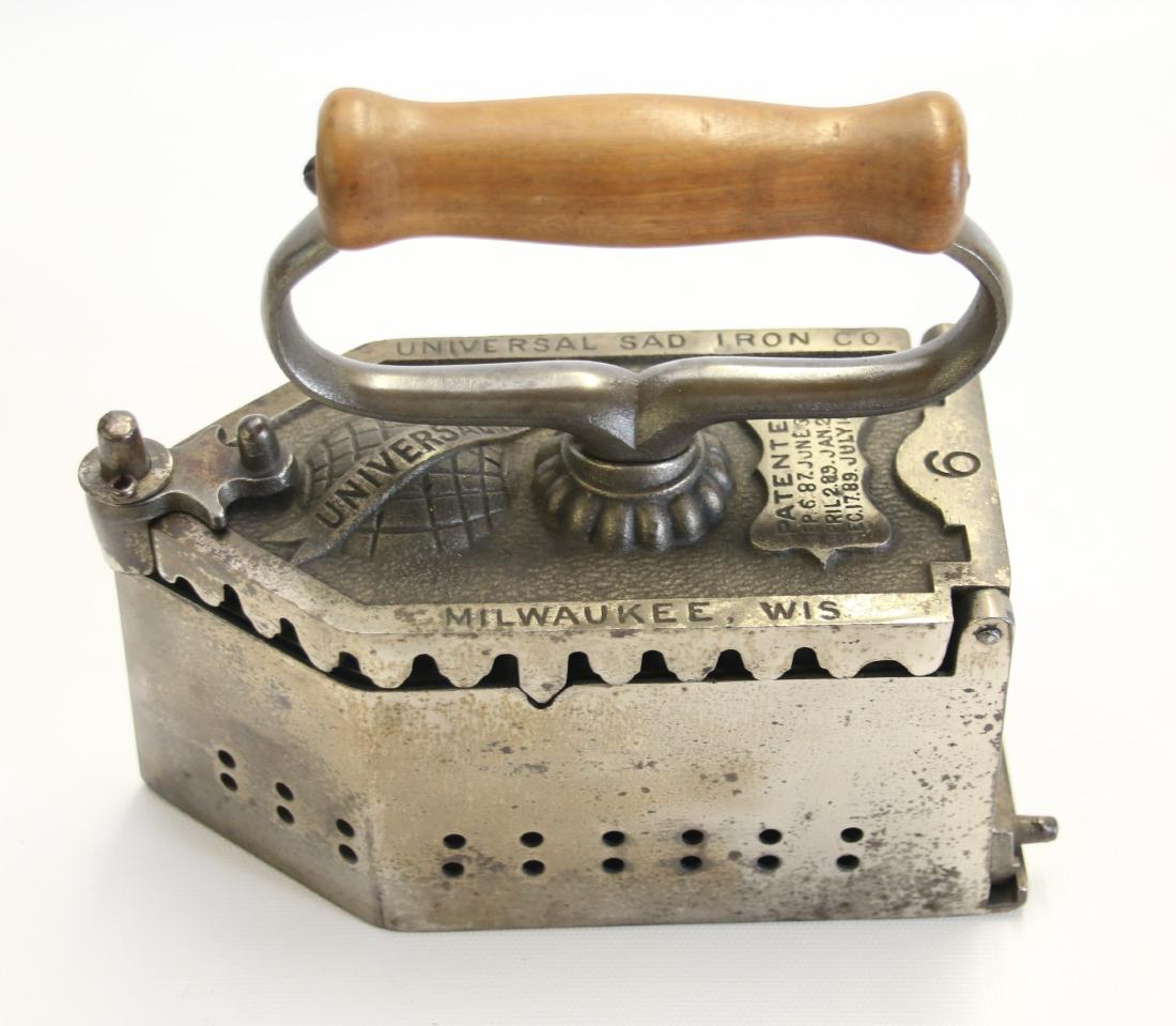 ANTIQUE CHARCOAL IRON (1 of 4)