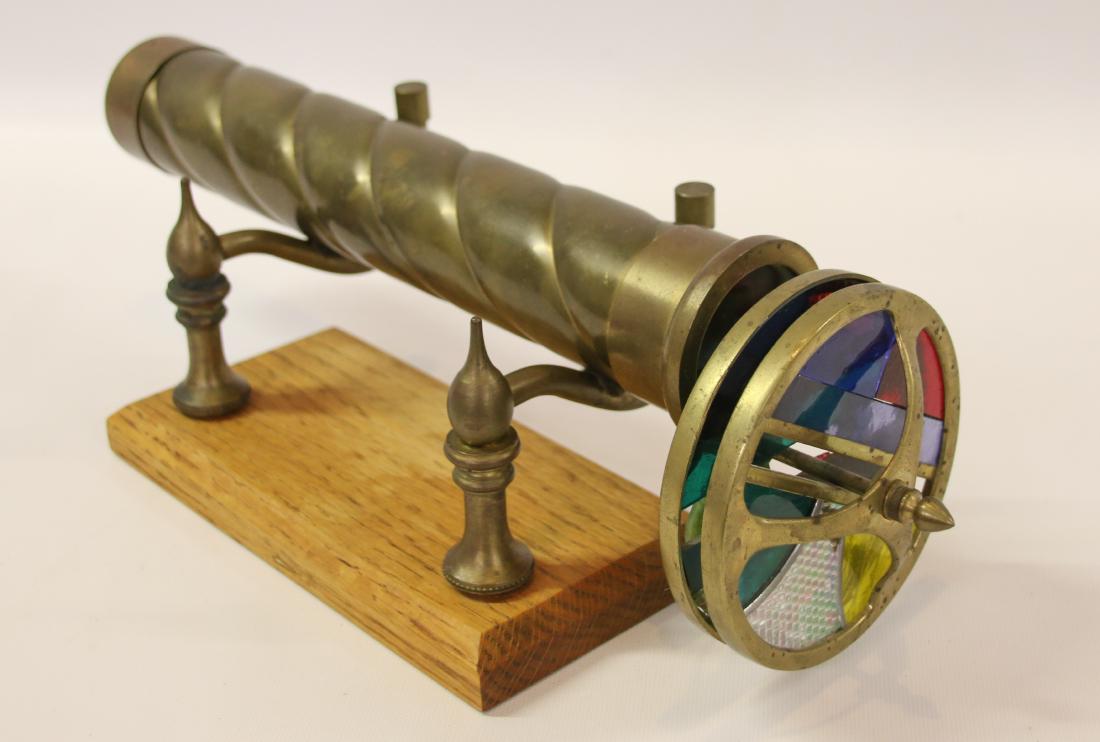 VINTAGE BRASS KALEIDOSCOPE (1 of 3)