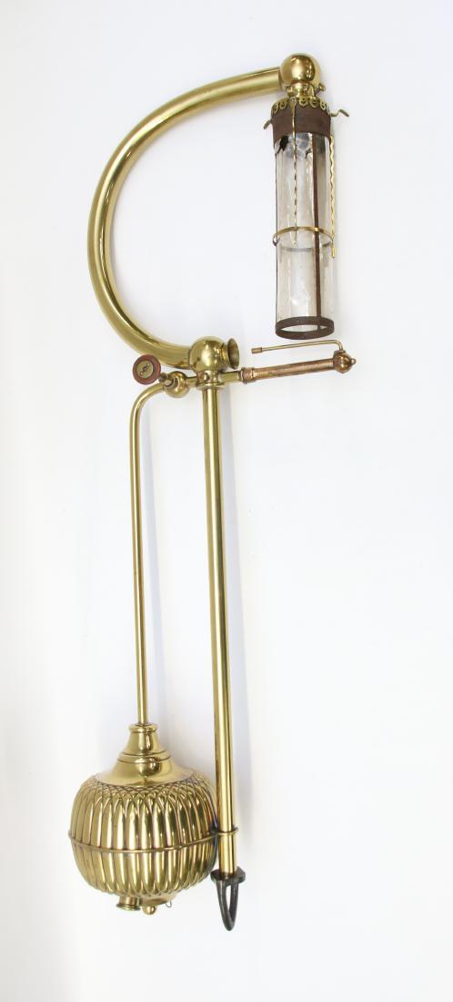 BRASS GAS FIXTURE (1 of 3)