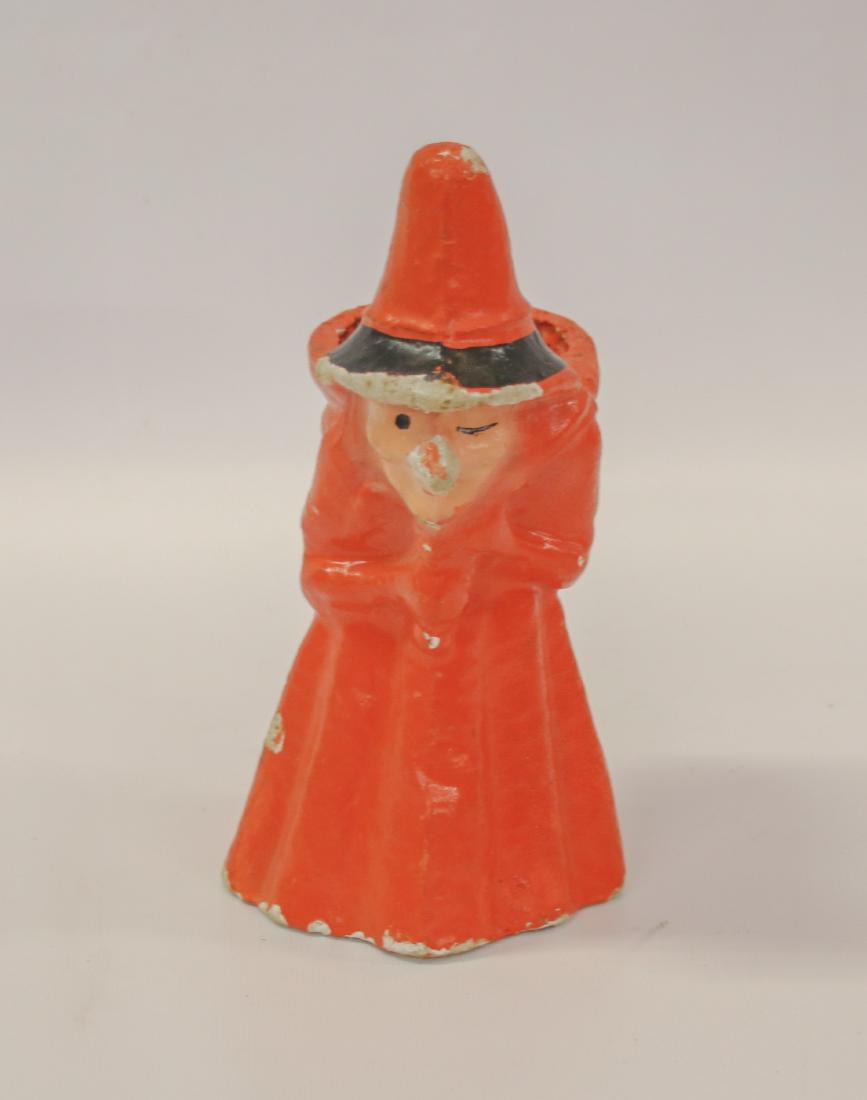 PRESSED PAPER WITCH CANDY CONTAINER (1 of 3)