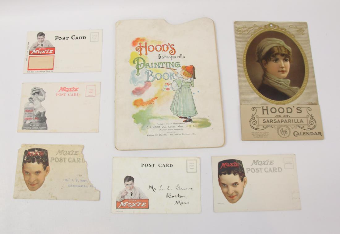 GROUP LOT OF PAPER ADVERTISING ITEMS (1 of 2)