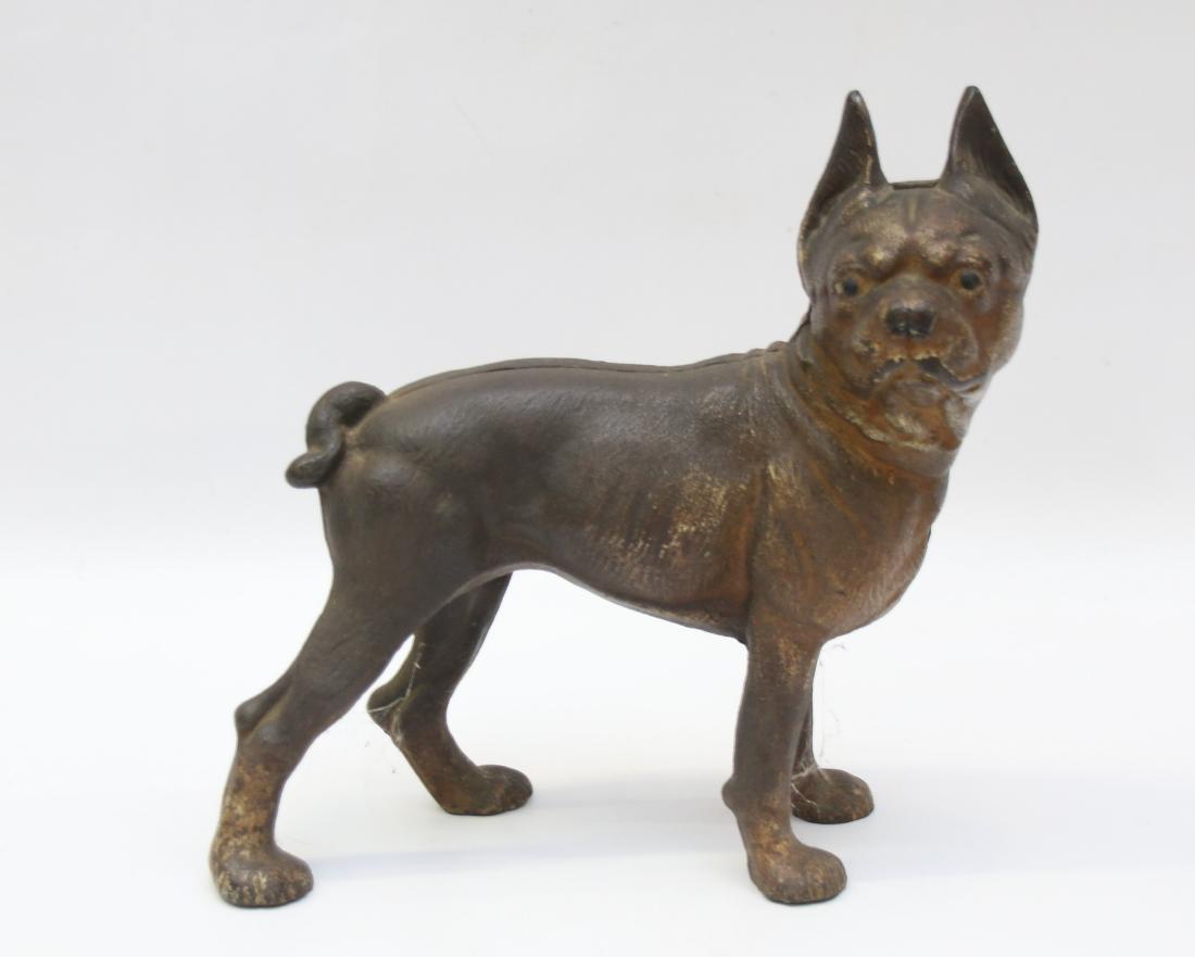 CAST IRON DOG DOOR STOP (1 of 3)