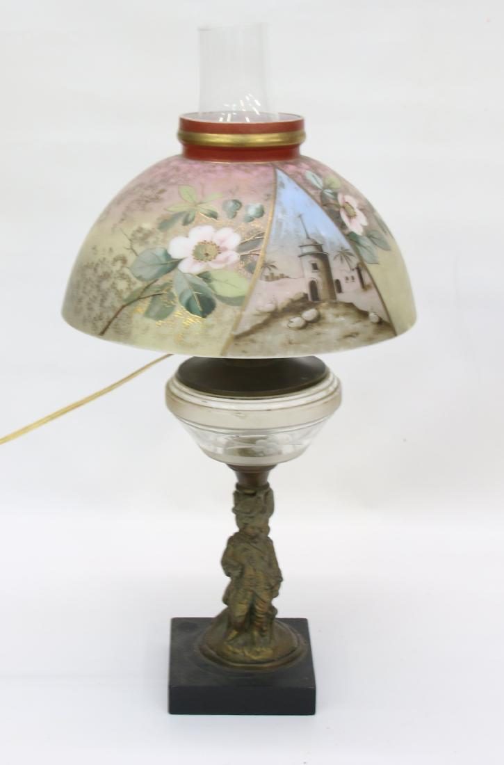 19TH CENTURY KEROSENE LIGHT (1 of 5)