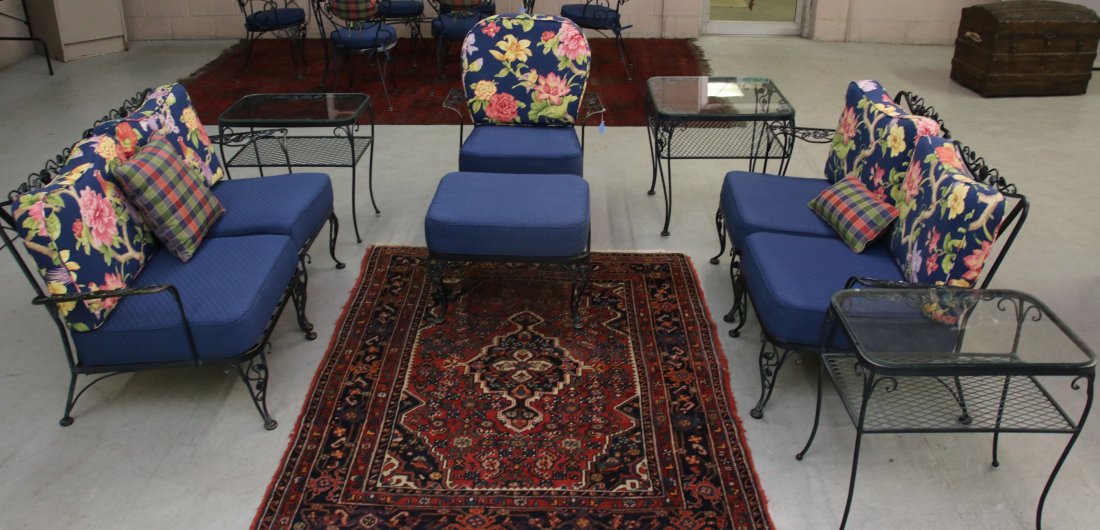 WOODARD 9 PIECE PATIO SUITE (1 of 3)