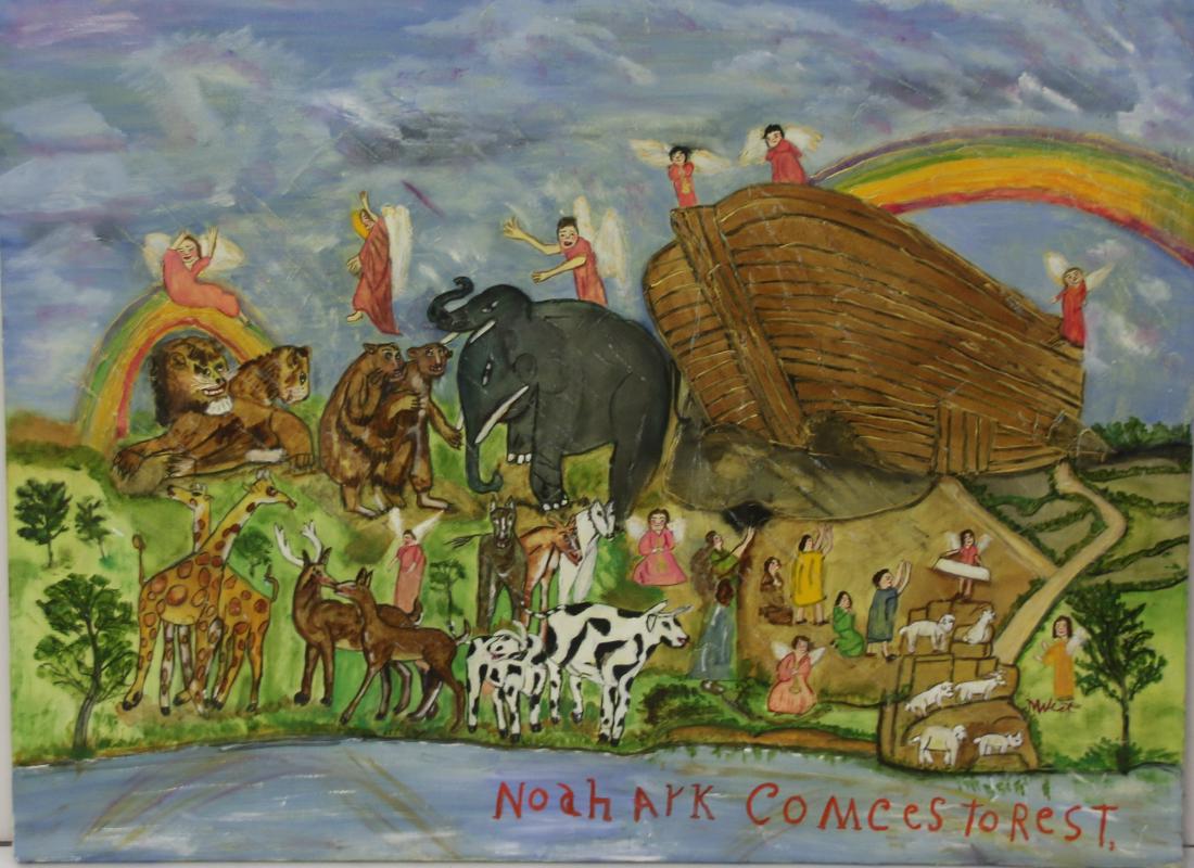 MYRTICE WEST OIL ON CANVAS (1 of 4)