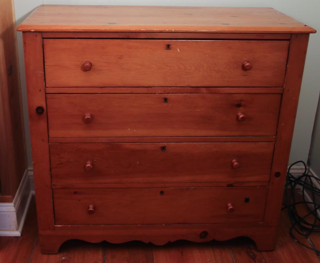 COUNTRY CHEST OF DRAWERS (1 of 5)