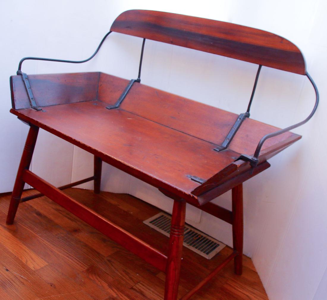 WOODEN BUGGY SEAT (1 of 2)