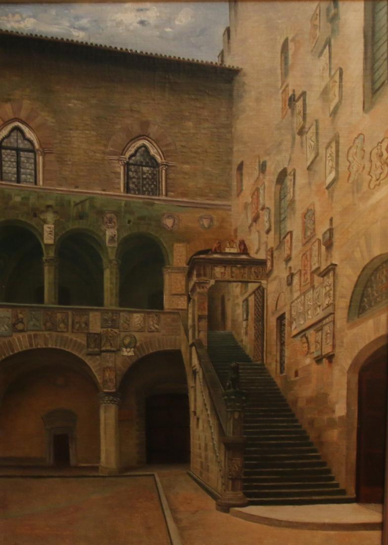 OIL ON BOARD - UNSIGNED (1 of 2)