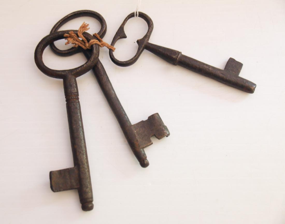 GROUP OF EARLY KEYS (1 of 2)