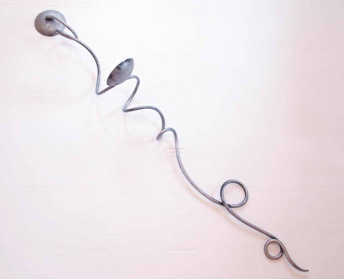 HAND WROUGHT WALL SCONCE (1 of 3)