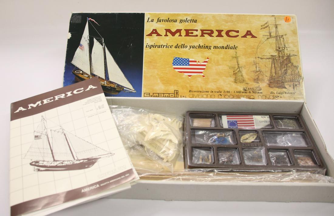 C. Mamoli s.a.s. wooden model kit: America MV 26