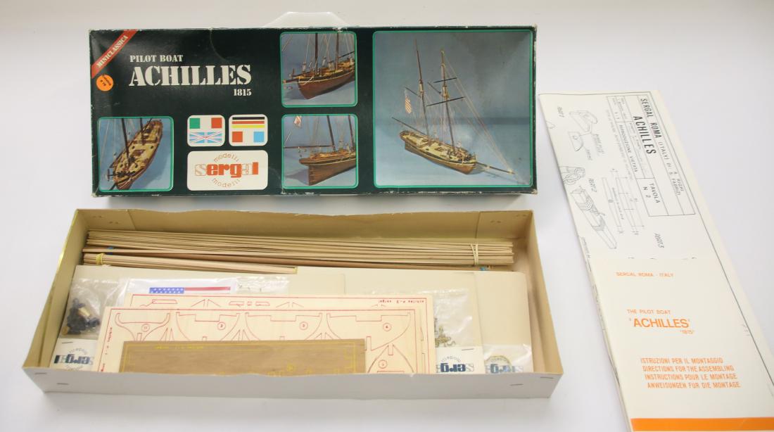 Sergal Modelli wooden model kit: Pilot Boat "Achilles 1815" , #53