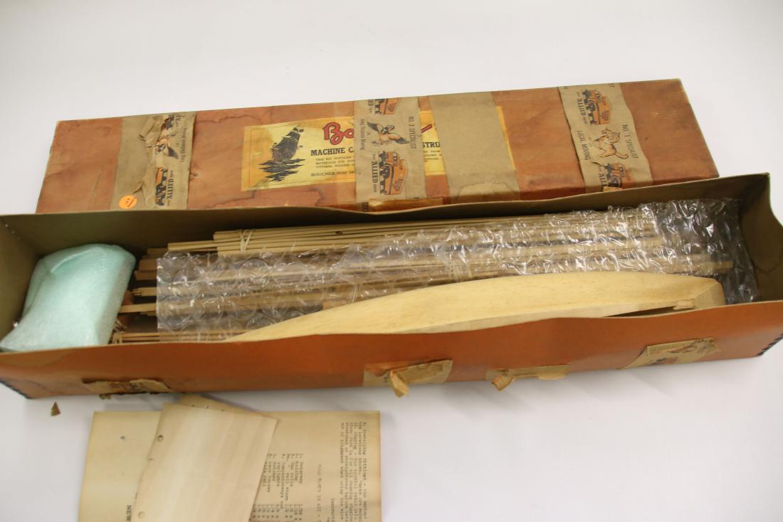 Boucher sip model: 1940's Schooner Yacht Atlantic wooden kit