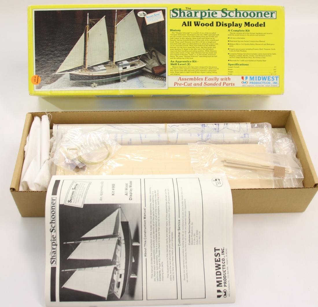 Midwest products Boat model: Sharpie Schooner, No.968
