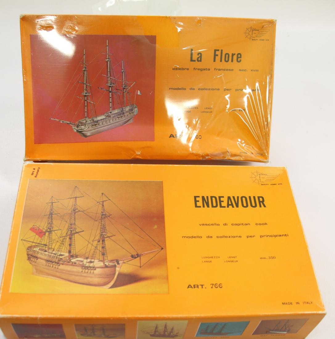 2-Mantua Moddel: Endeavour and La Flore, #766,760