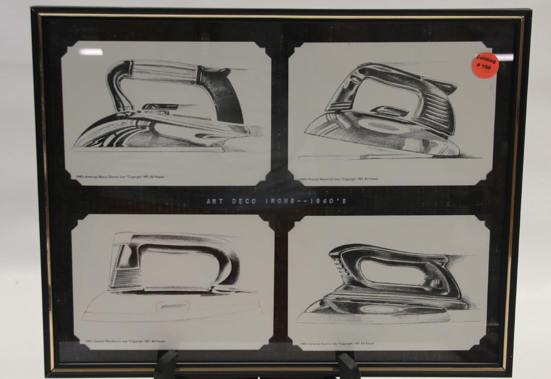 FRAMED ADVERTISING CARD LOT (1 of 3)