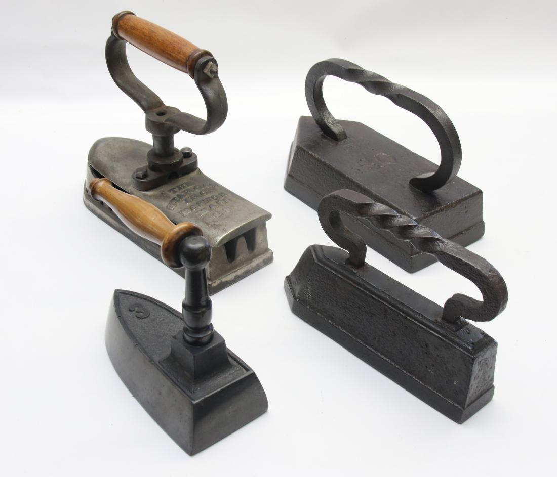 ANTIQUE IRON LOT (1 of 3)