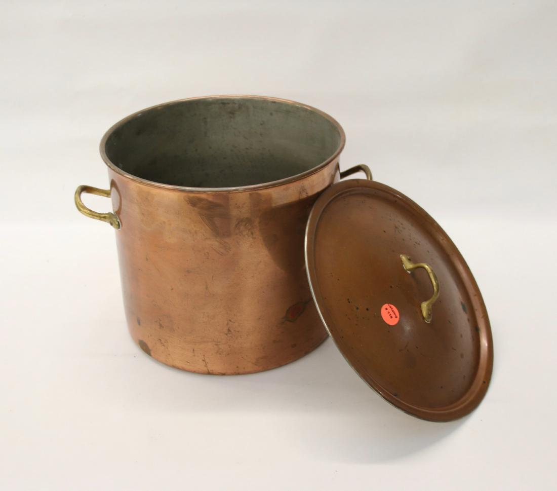 COPPER POT W/ LID