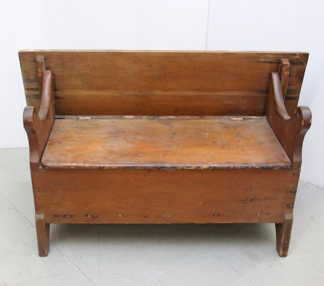 ANTIQUE HUTCH TABLE (1 of 2)