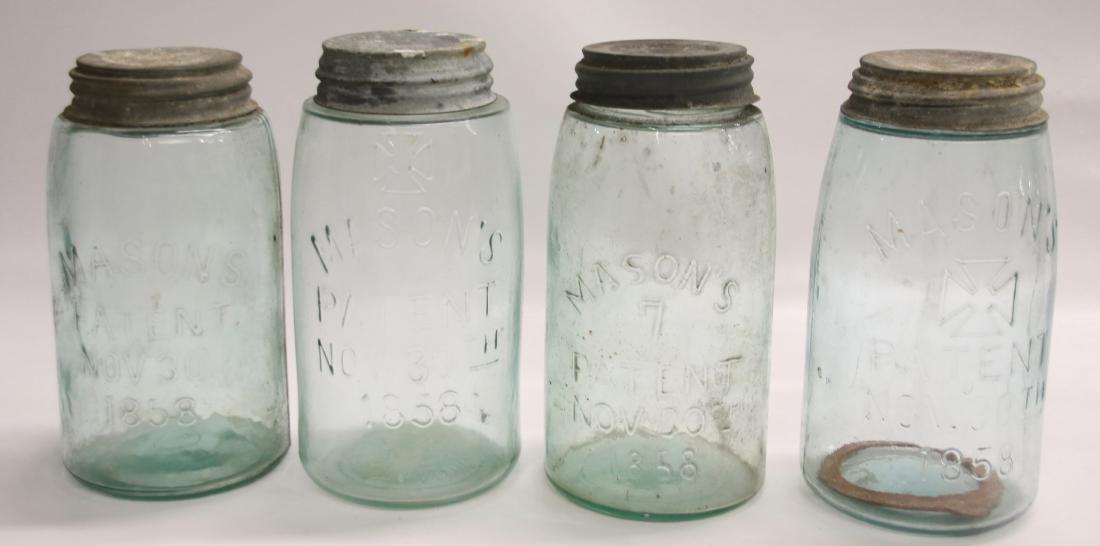 GROUP LOT OF FRUIT JARS (1 of 3)