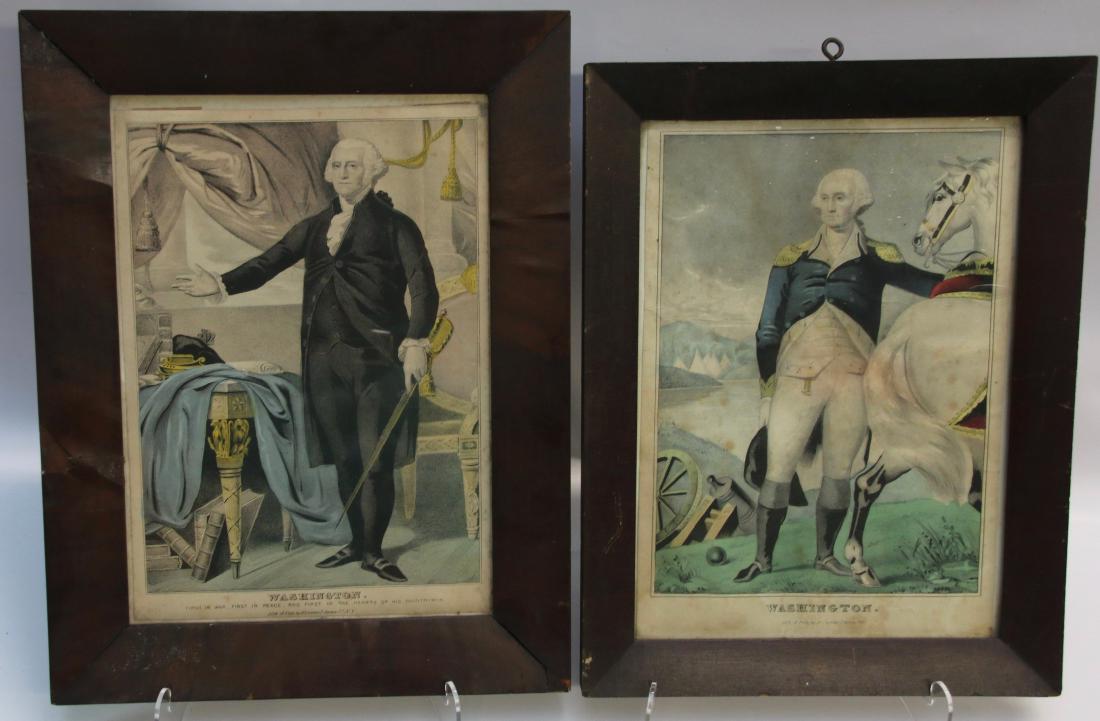 PR. OF GEORGE WASHINGTON LITHOGRAPHS (1 of 6)
