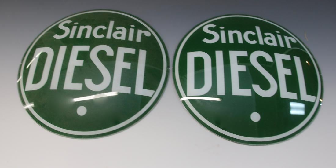 PR. OF VINTAGE GASOLINE SIGNS (1 of 2)