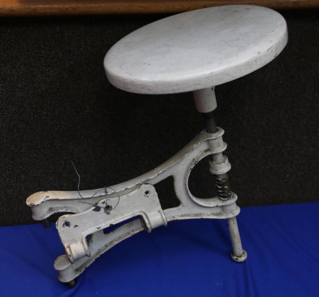 VINTAGE INDUSTRIAL STOOL (1 of 3)