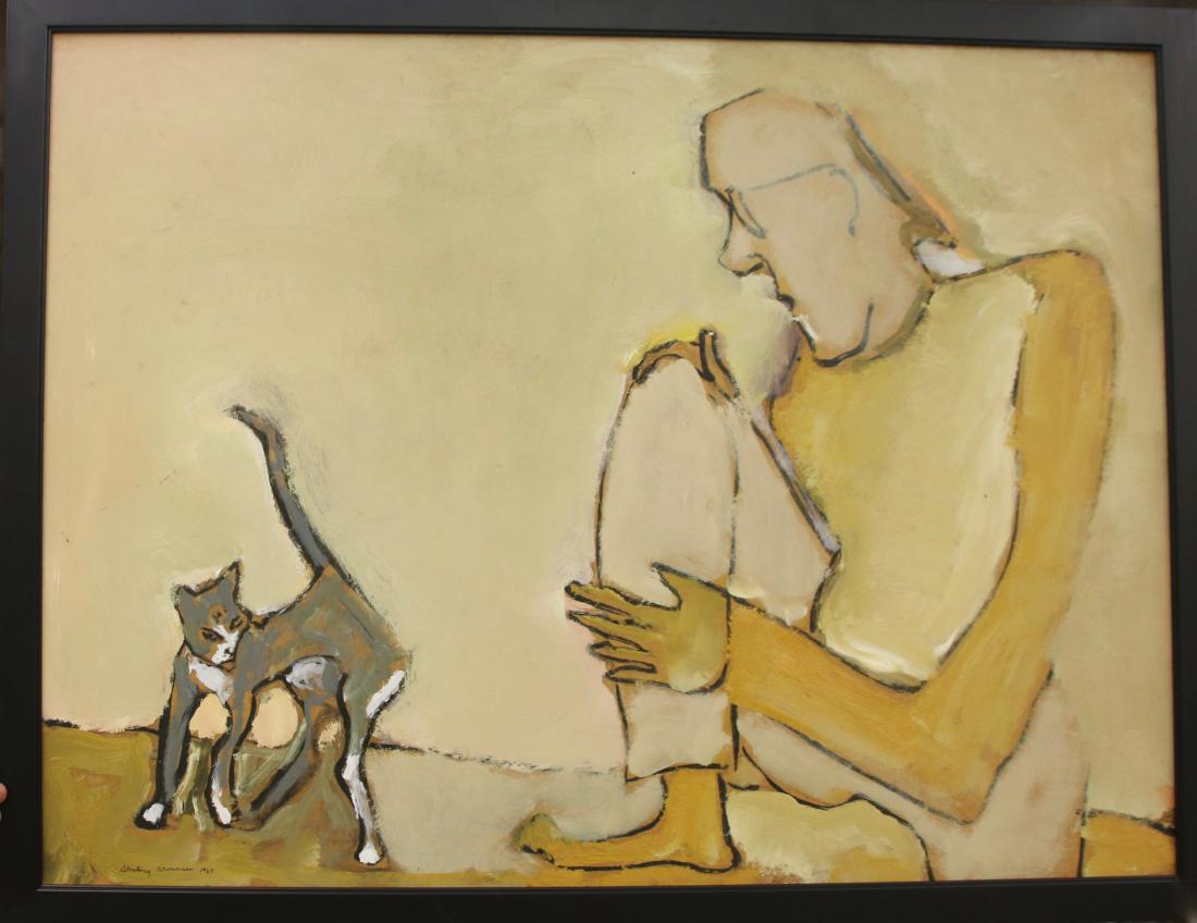 STERLING STRAUSER OIL ON BOARD (1 of 2)