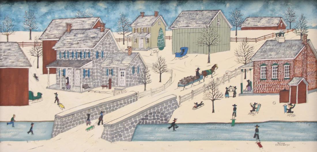 DOLORES HACKENBERGER OIL ON CANVAS (1 of 5)