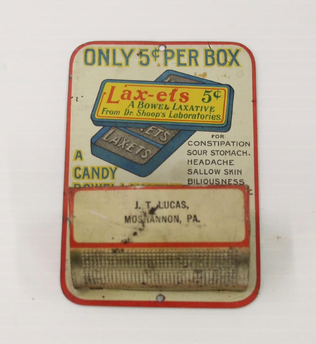 VINTAGE TIN ADV. MATCH SAFE (1 of 2)